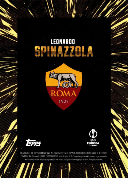 Leonardo Spinazzola - Topps Gold UEFA Club Competitions 23/24