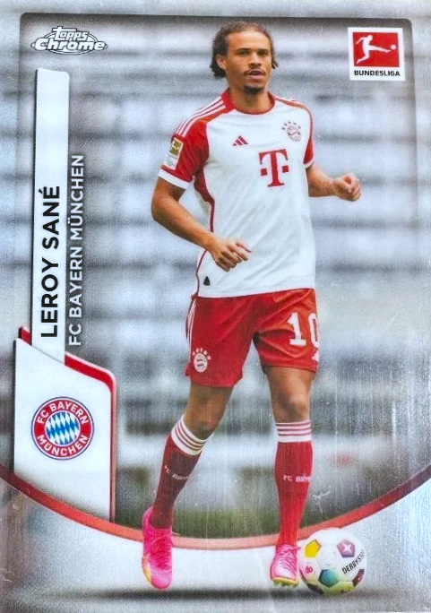 Leroy Sané - Topps Chrome Bundesliga 23/24
