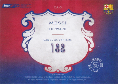 Lionel Messi - Capitán - 125 años aniversario Barcelona