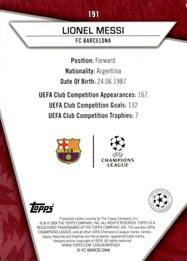 Lionel Messi - Common - SuperStars UEFA Club Competitions 23/24