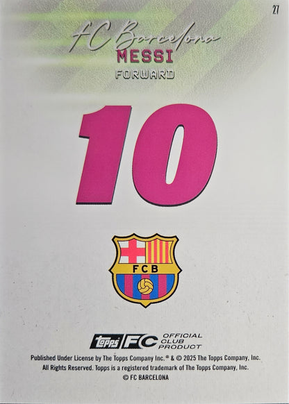 Lionel Messi - Pitch Pursuits Halo - Team Set Barcelona 25/26