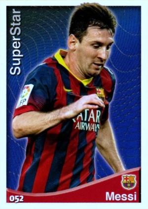 Lionel Messi - SuperStar - Las Fichas Quiz de la Liga 2015