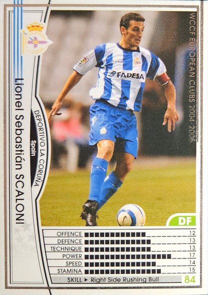 Lionel Scaloni - European Clubs - WCCF 04/05