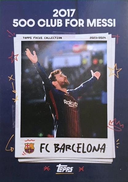 Lionel Messi - 500 club - Focus Barcelona 23/24