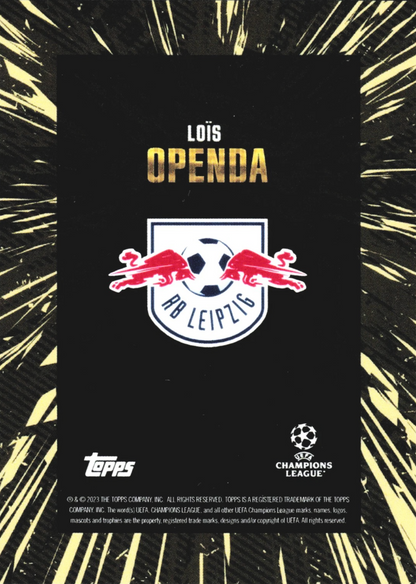 Loïs Openda - Topps Gold UEFA Club Competitions 23/24