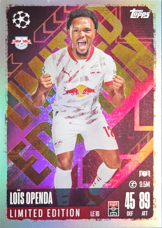 Loïs Openda - Limited Edition - Match Attax UEFA Club Competitions 24/25