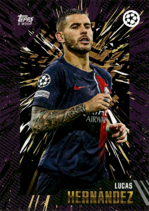 Lucas Hernández - Topps Gold UEFA Club Competitions 23/24