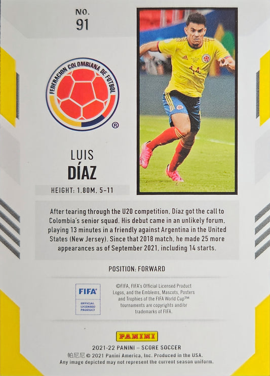 Luis Díaz - Score Soccer 21/22