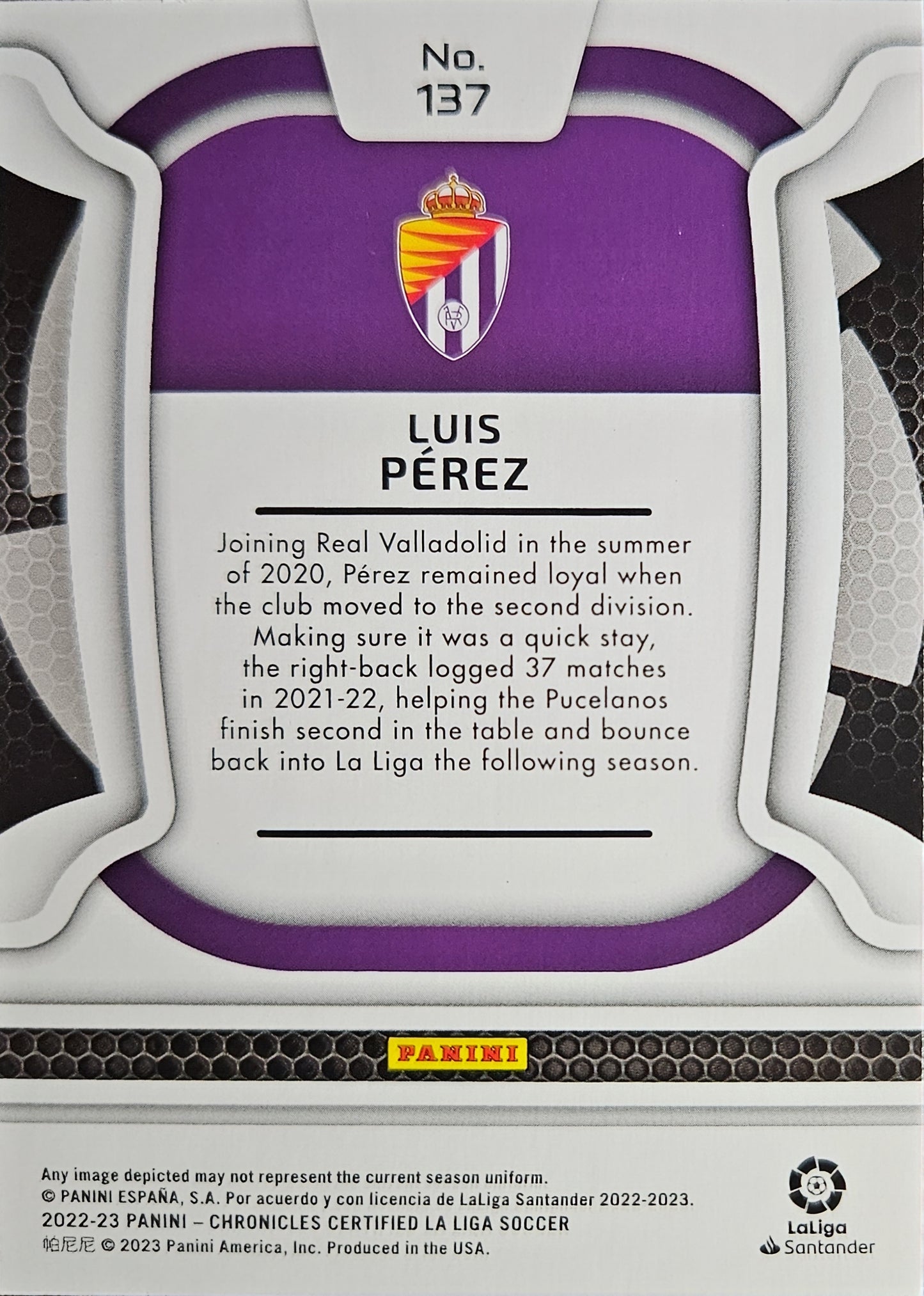 Luis Pérez (RC) - Chronicles Certified LaLiga 22/23