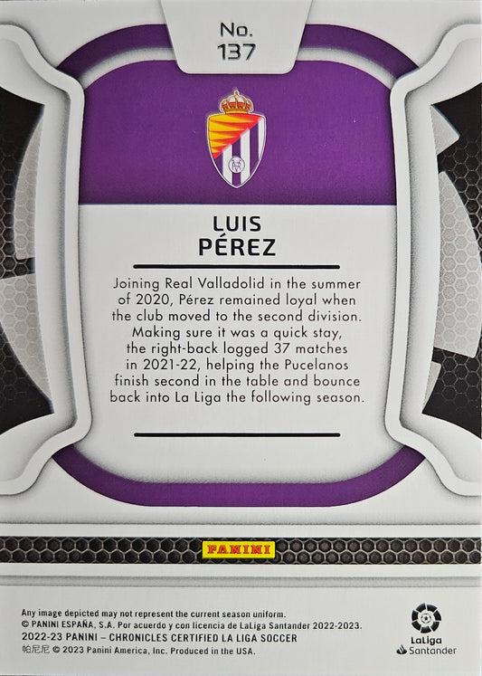 Luis Pérez (RC) - Chronicles Certified LaLiga 22/23
