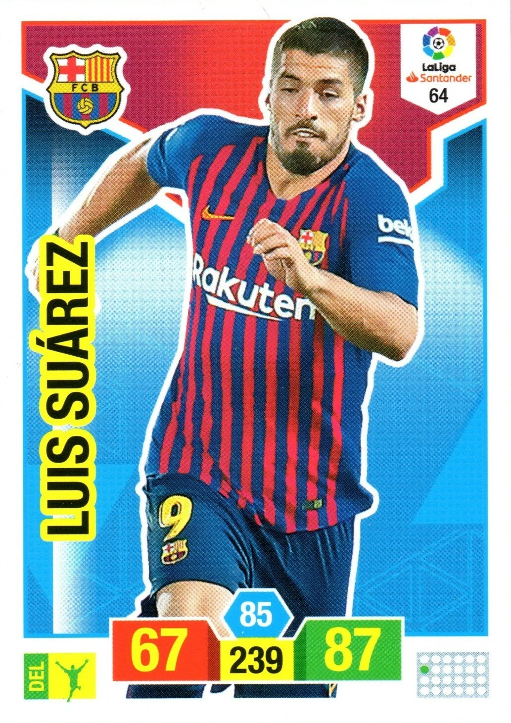 Luis Suárez - Adrenalyn XL LaLiga 18/19