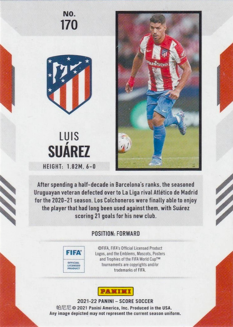 Luis Suárez - Score Scocer 21/22