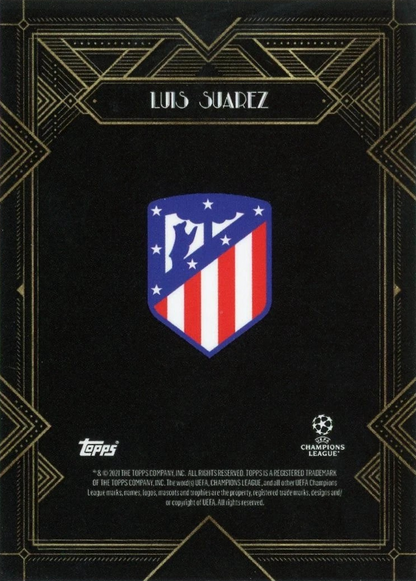 Luis Suárez - Topps Deco Champions League 21/22