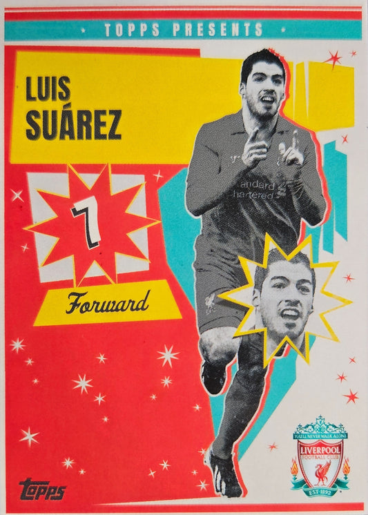 Luis Suárez - Topps Presents - Team Set Liverpool 23/24