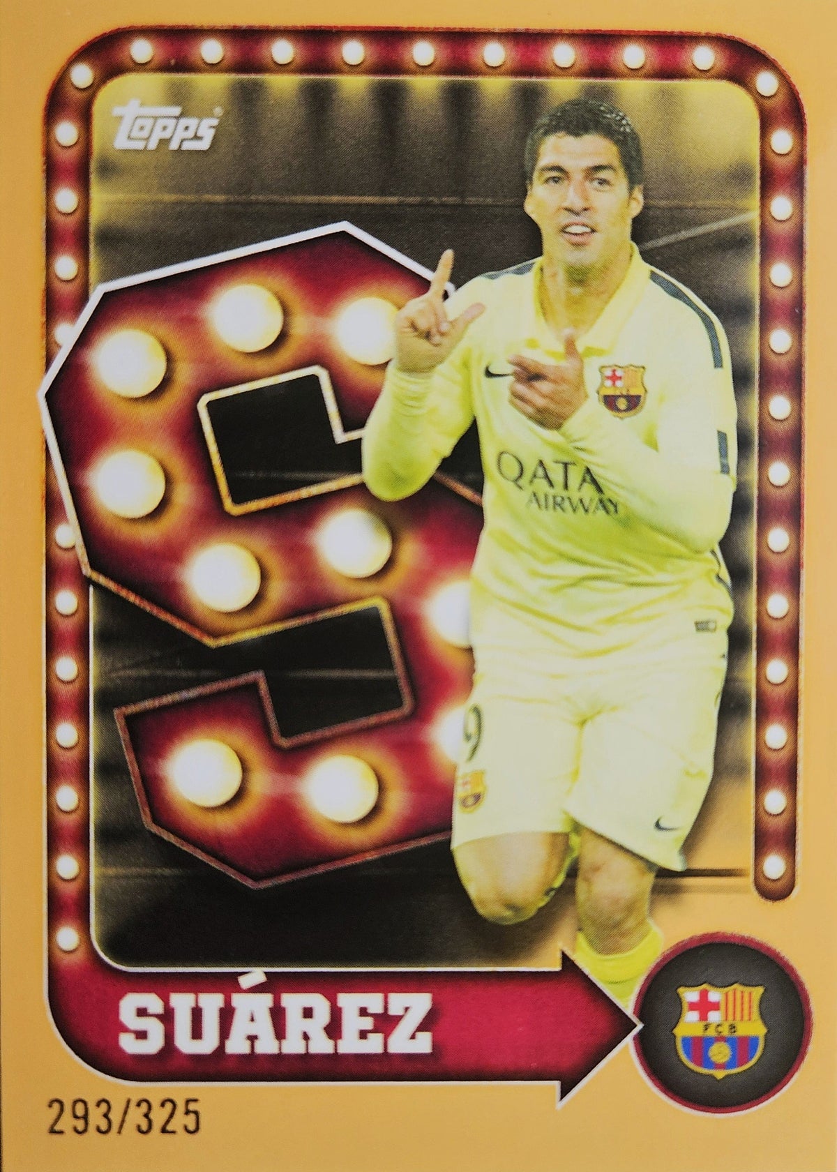 Luis Suárez /325 - Name in light - Barcelona Collector Tin 25/26