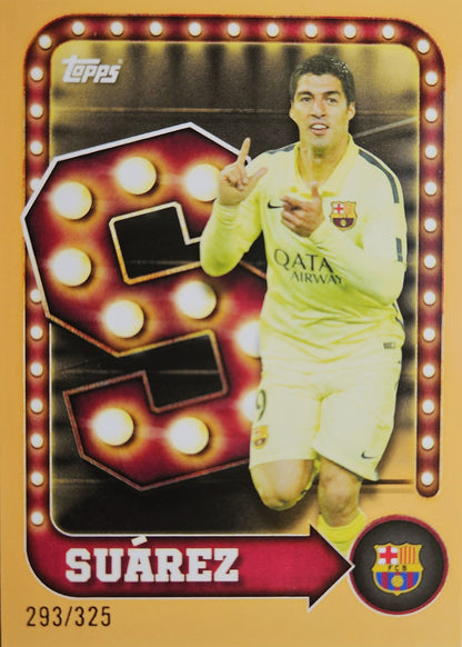 Luis Suárez /325 - Name in light - Barcelona Collector Tin 25/26