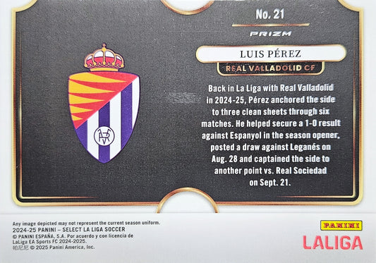 Luis Pérez - Snapshots Refractor - Select LaLiga 24/25