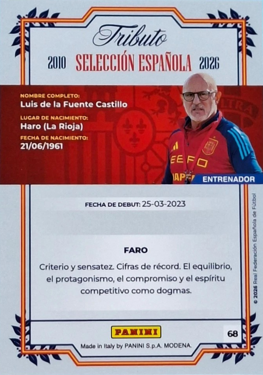 Luis de la Fuente - La Roja 2026 - Tributo "Vamos Campeones" Selección Española 2010-2026