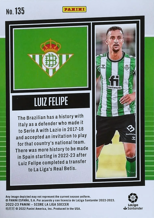 Luiz Felipe - Score LaLiga 22/23