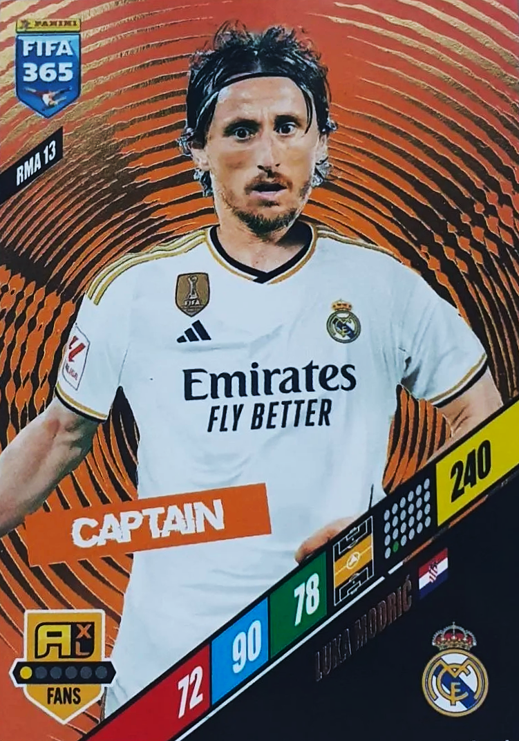 Luka Modrić - Captain - Adrenalyn XL FIFA 365 2024