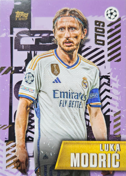 Luka Modric - Gold - Topps Gold 23/24