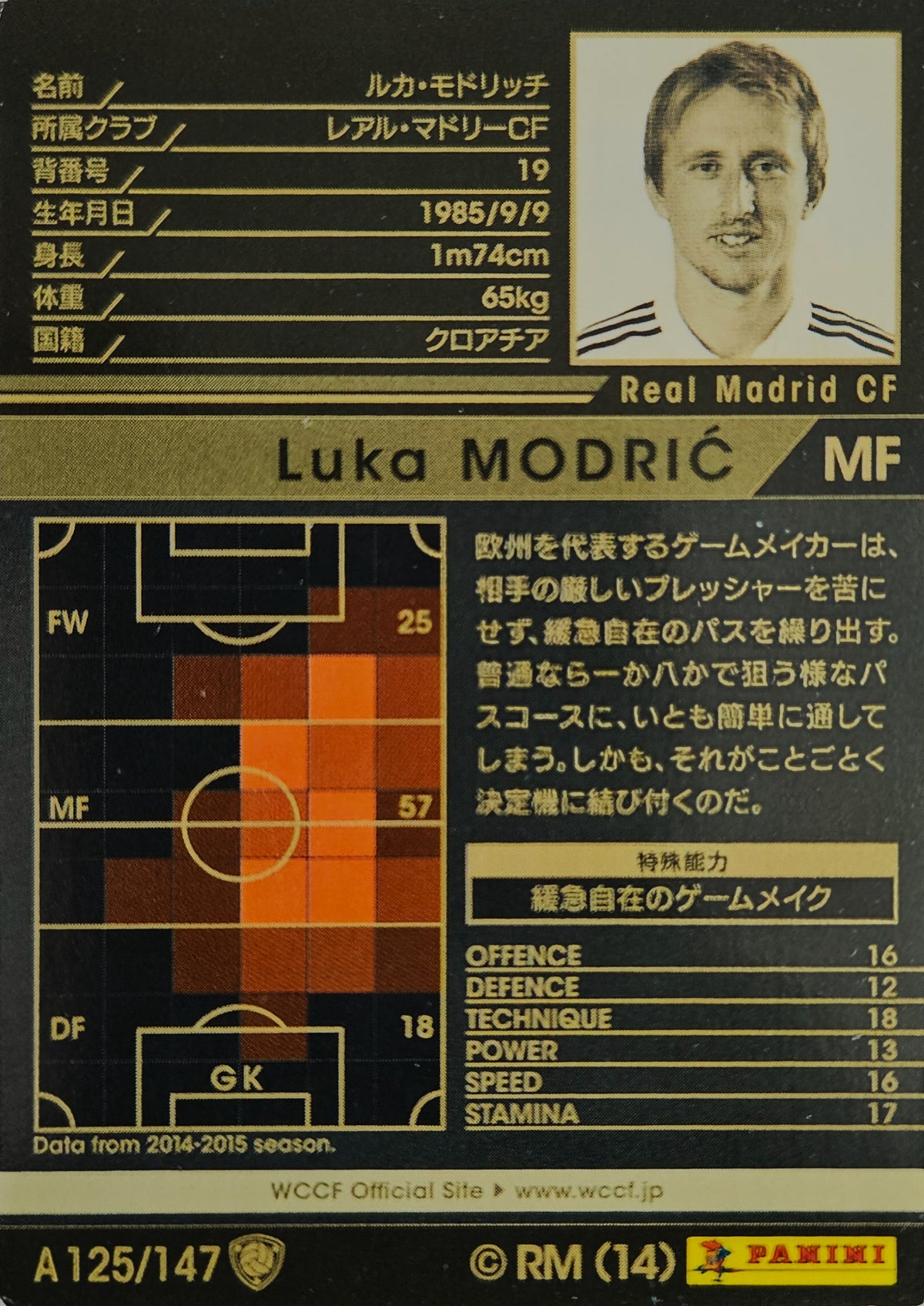 Luka Modrić - OE - WCCF 14/15
