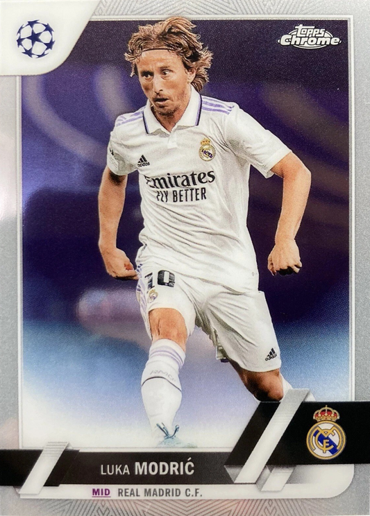 Luka Modrić - Topps Chrome UEFA Club Competitions 22/23