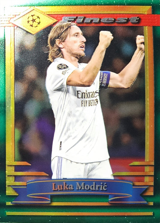 Luka Modric - Topps Finest Flashbacks UEFA Club Competitions 22/23