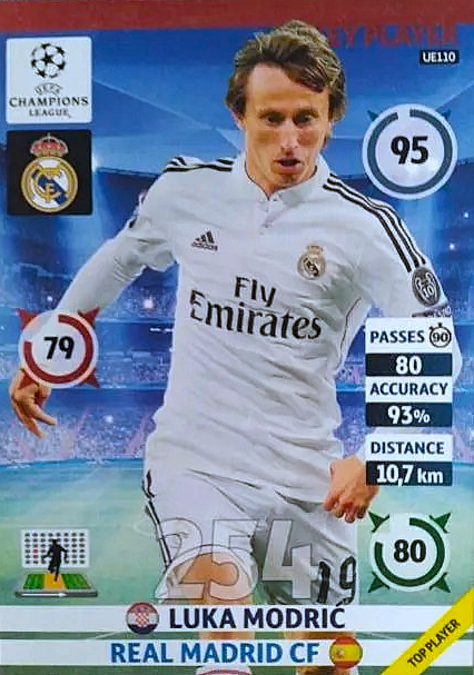Luka Modrić - Key Player - Adrenalyn XL Champions League 14/15