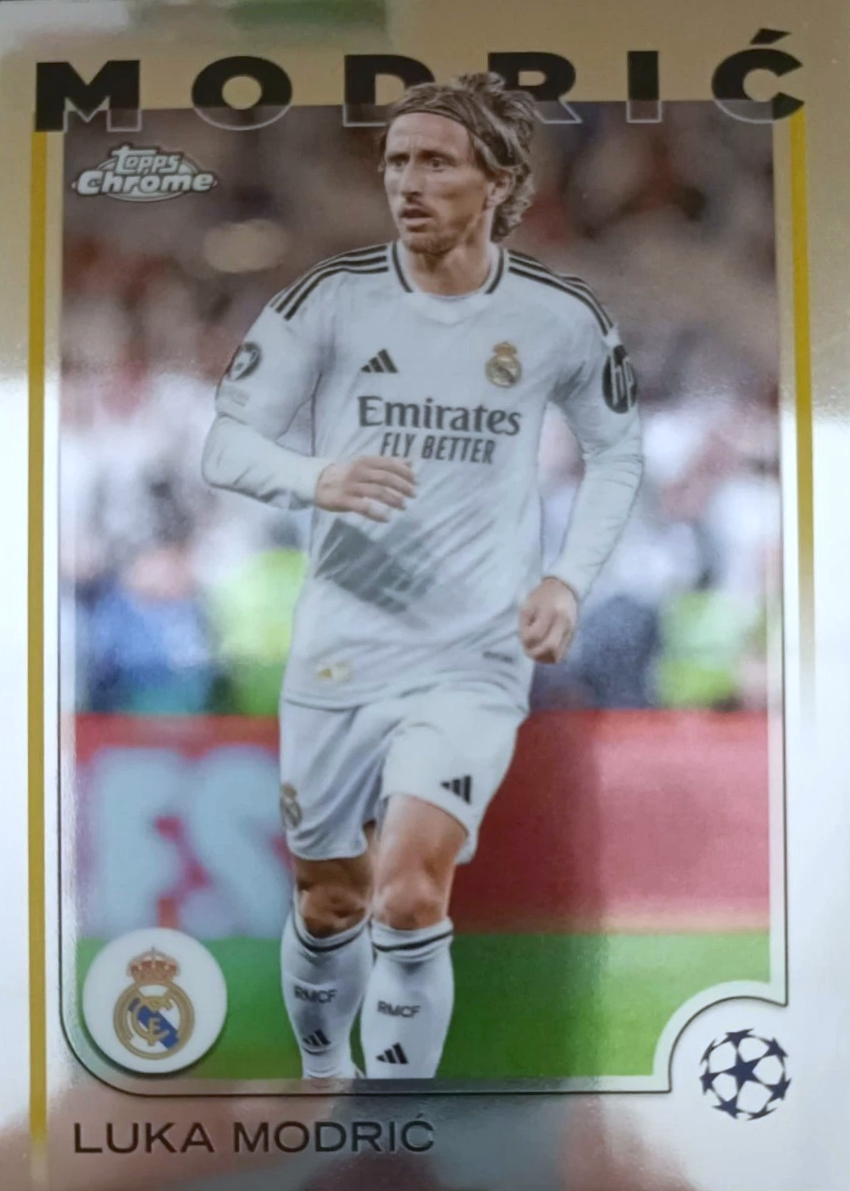 Luka Modrić - Topps Chrome UEFA Club Competitions 25/26