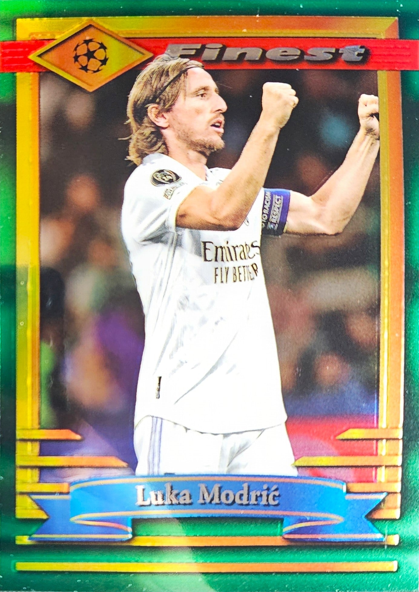 Luka Modric - Topps Finest Flashbacks UEFA Club Competitions 22/23