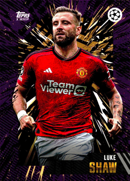 Luke Shaw - Topps Gold UEFA Club Competitions 23/24