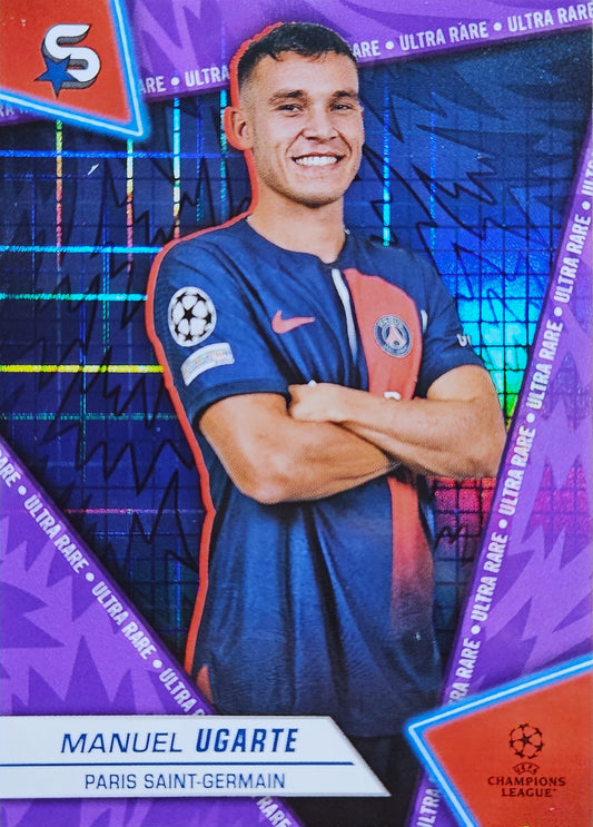 Manuel Ugarte /99 - Ultra Rare - SuperStars UEFA Club Competitions 23/24
