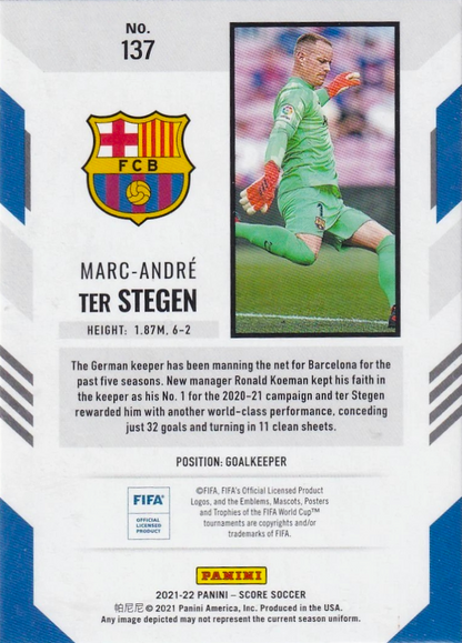 Marc-André ter Stegen - Score Scocer 21/22