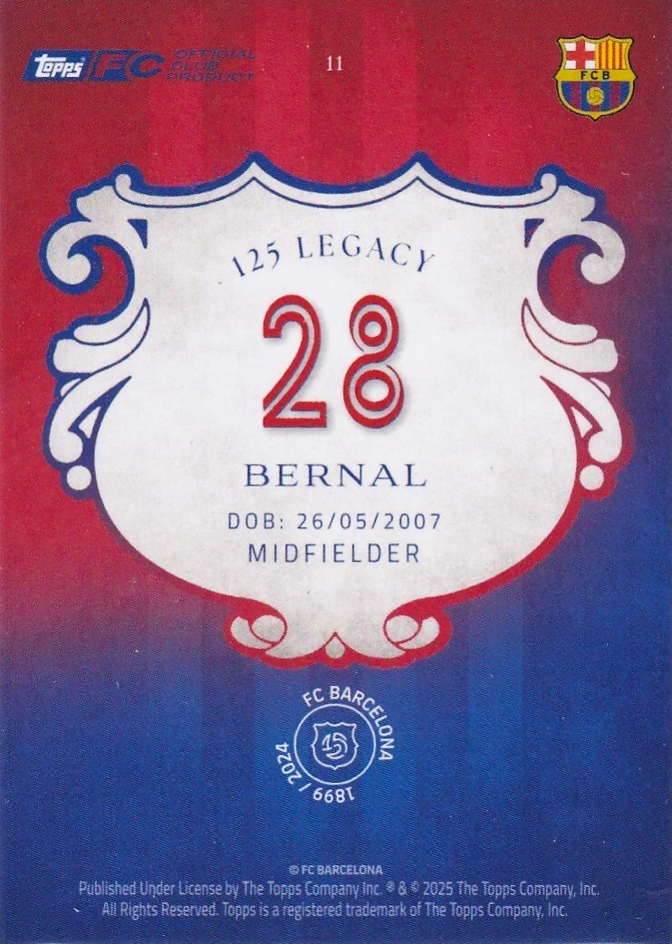 Marc Bernal (RC) - 125 aniversario Barcelona
