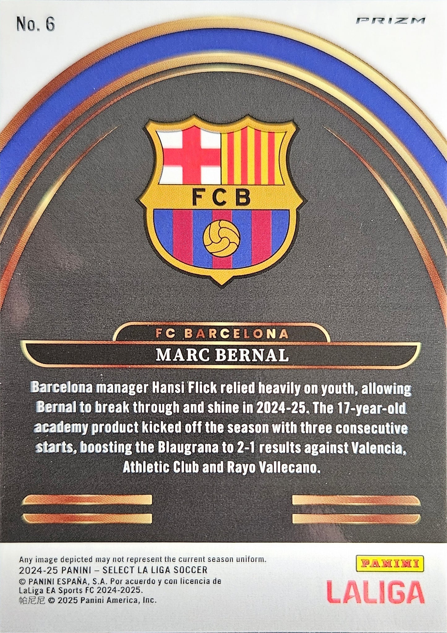 Marc Bernal (RC) - Future - Select LaLiga 24/25