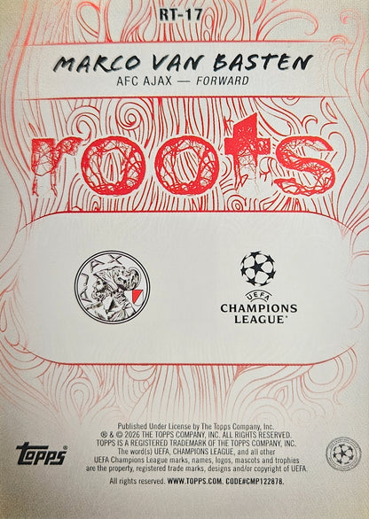 Marco Van Basten - Roots - UEFA Club Competitions 25/26