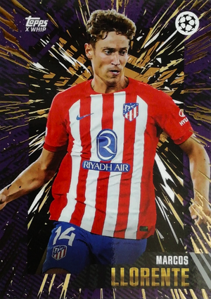 Marcos Llorente - Topps Gold UEFA Club Competitions 23/24