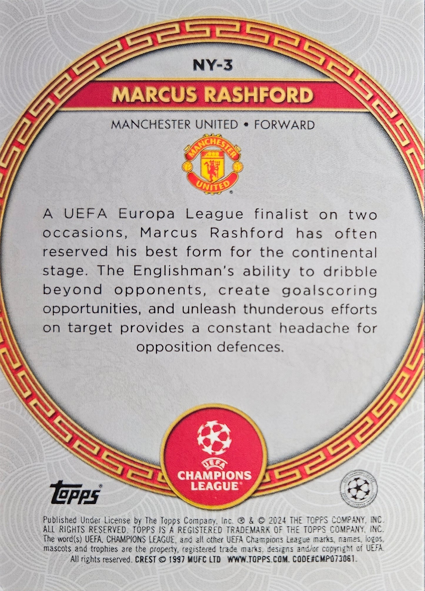 Marcus Rashford - Jade Año Nuevo Chino - UEFA Club Competitions 23/24