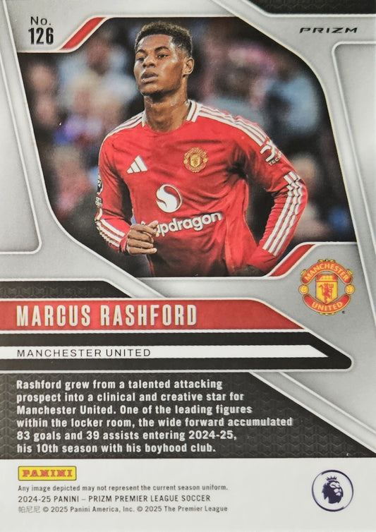 Marcus Rashford - Refractor - Prizm Premier League 24/25