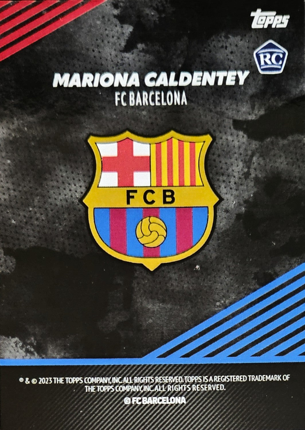 Mariona Caldentey (RC) /99 - Team Set Barcelona Champions 2023