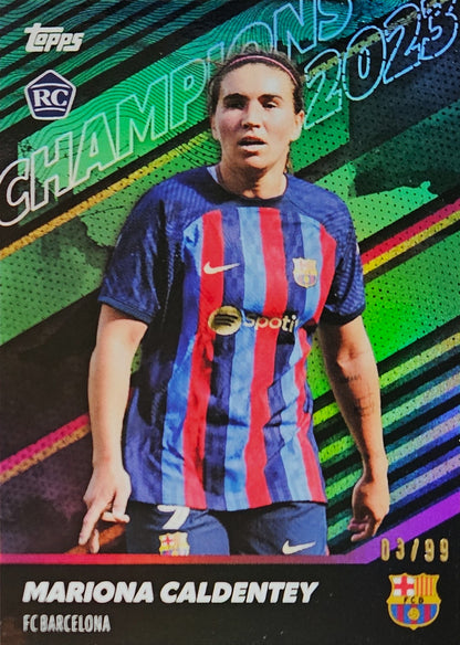Mariona Caldentey (RC) /99 - Team Set Barcelona Champions 2023