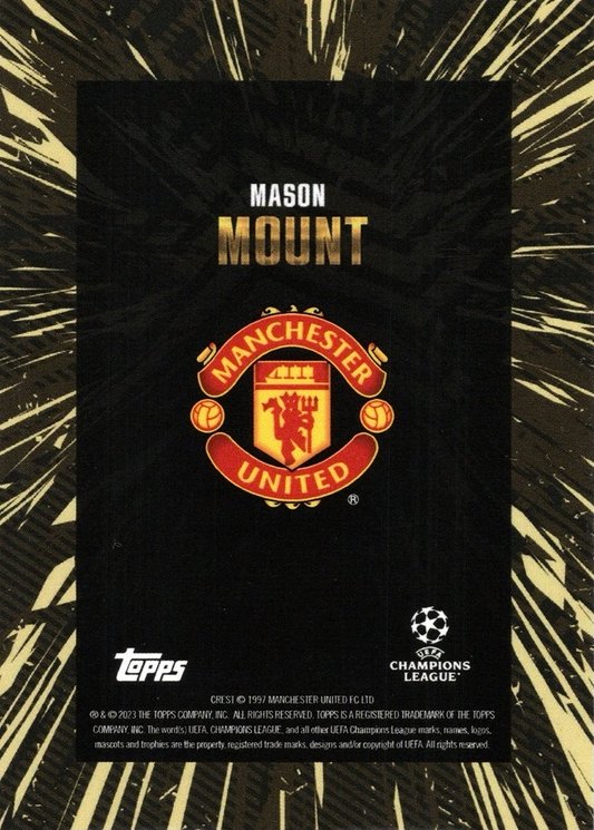 Mason Mount - Topps Gold UEFA Club Competitions 23/24