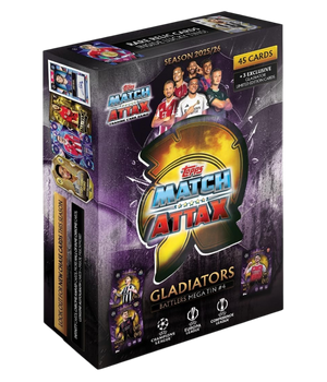 Match Attax Extra UEFA Club Competitions 25/26 - Gladiators Battlers - Mega Tin #4