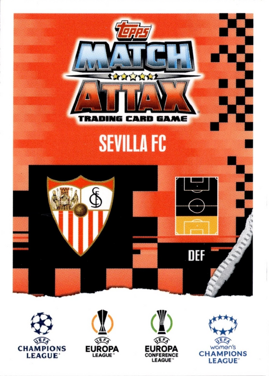 Jesús Navas - Man of the Match Heritage - Match Attax UEFA Champions League 23/24