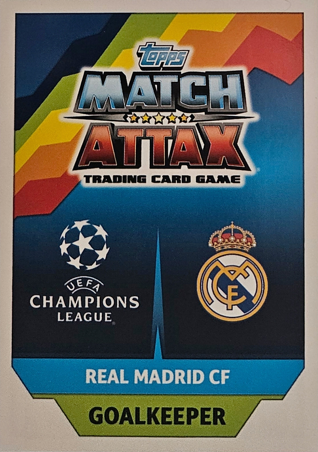 Keylor Navas - Winners - Match Attax Champions League 17/18
