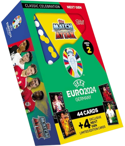Match Attax EURO 2024 - Next Gen - Mega Tin 2 Classic Celebration