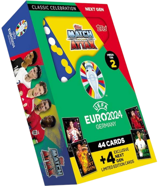 Match Attax EURO 2024 - Next Gen - Mega Tin 2 Classic Celebration