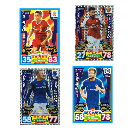 Match Attax Premier League 17/18 - Sobre