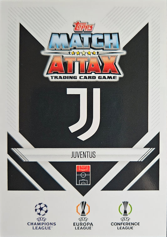 Dušan Vlahović - Man of the Match Signature Style - Match Attax UEFA Champions League 24/25